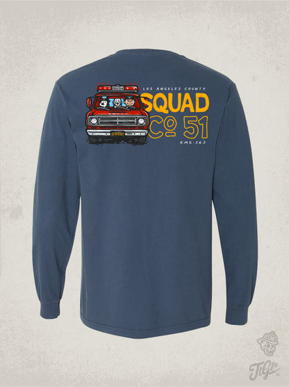 Boot, Chuck &amp; Snoop LA Squad Co. 51 Long Sleeve