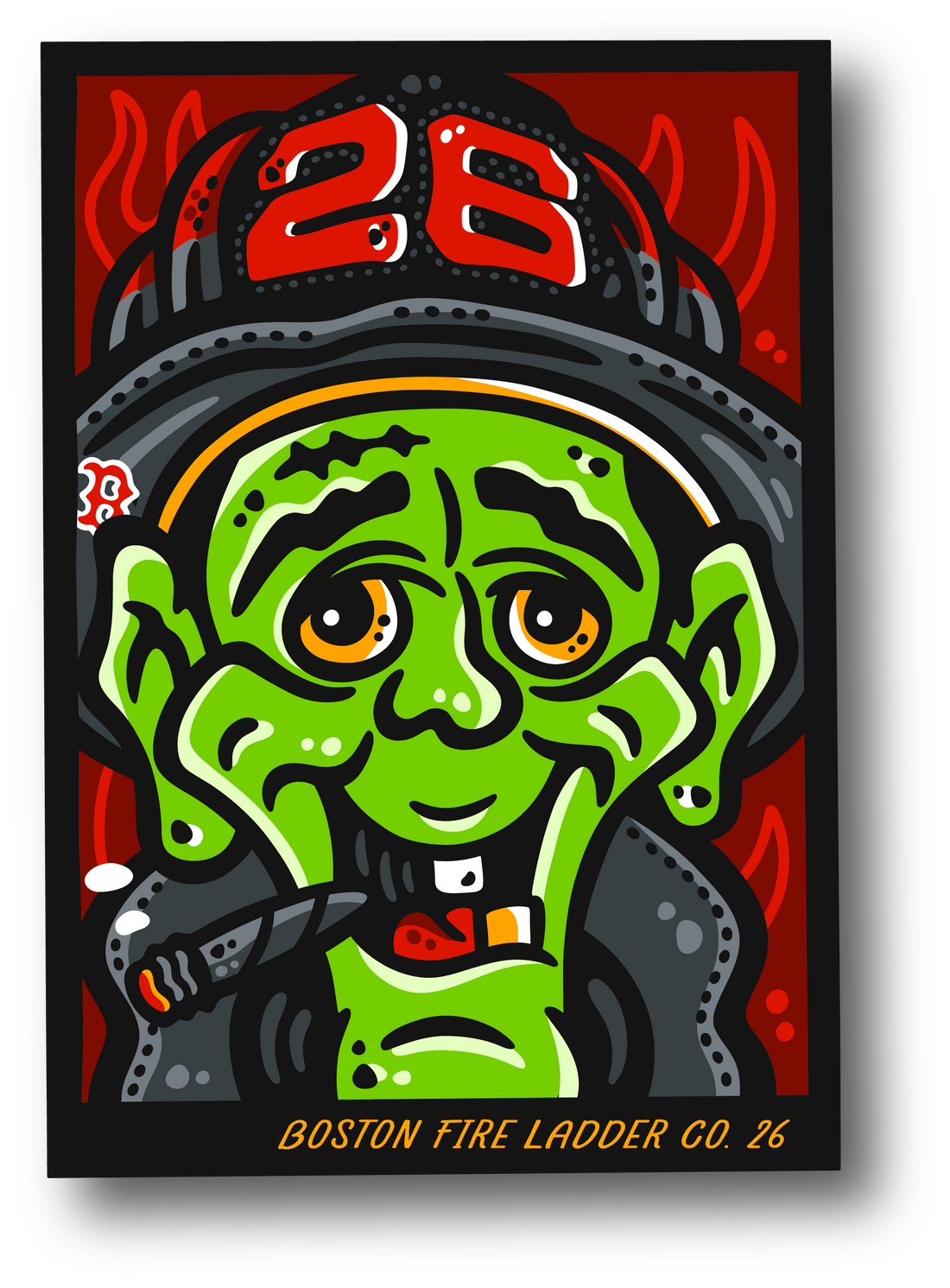 Boston Fire L26 Decal
