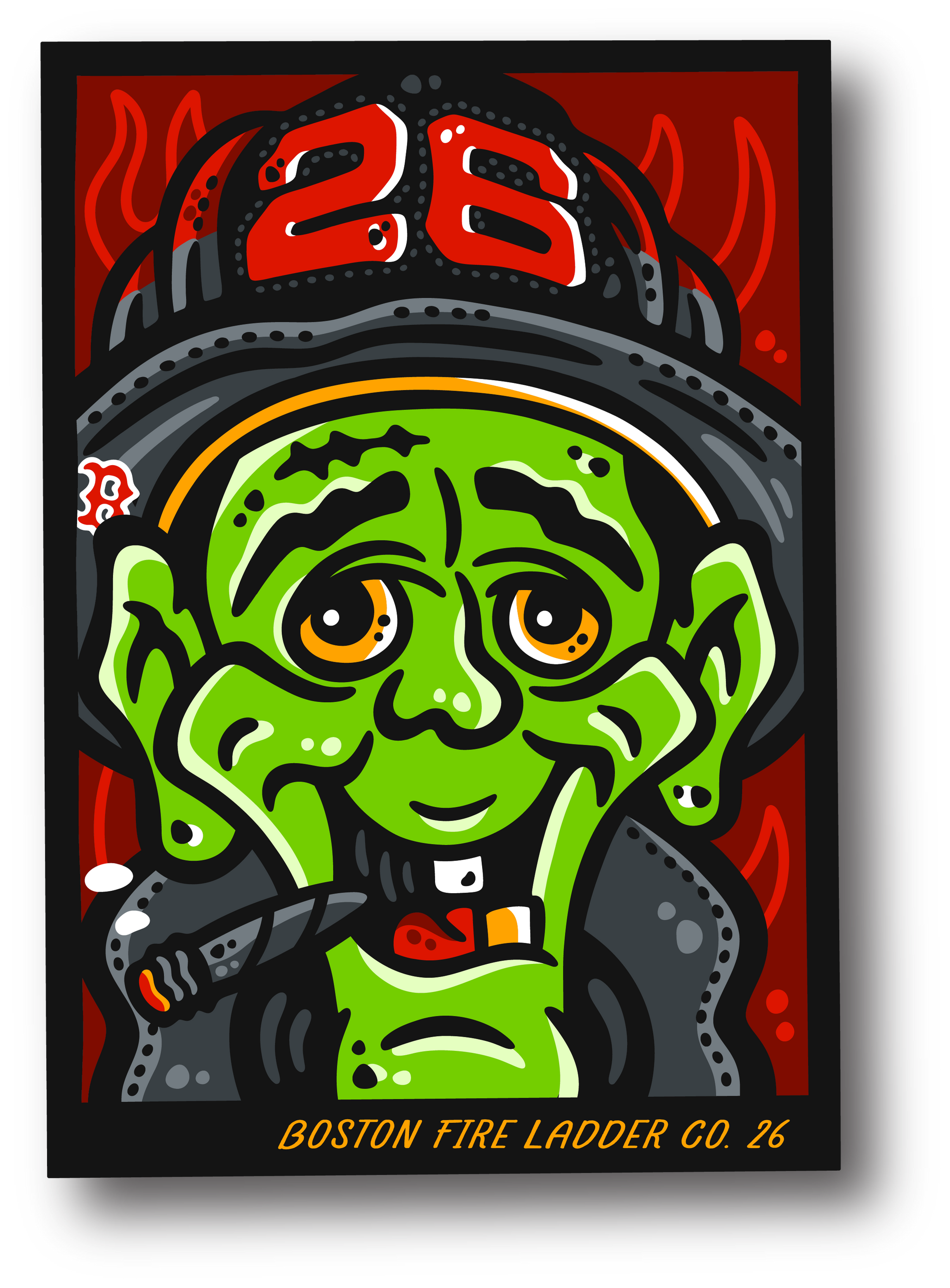 Boston Fire L26 Decal