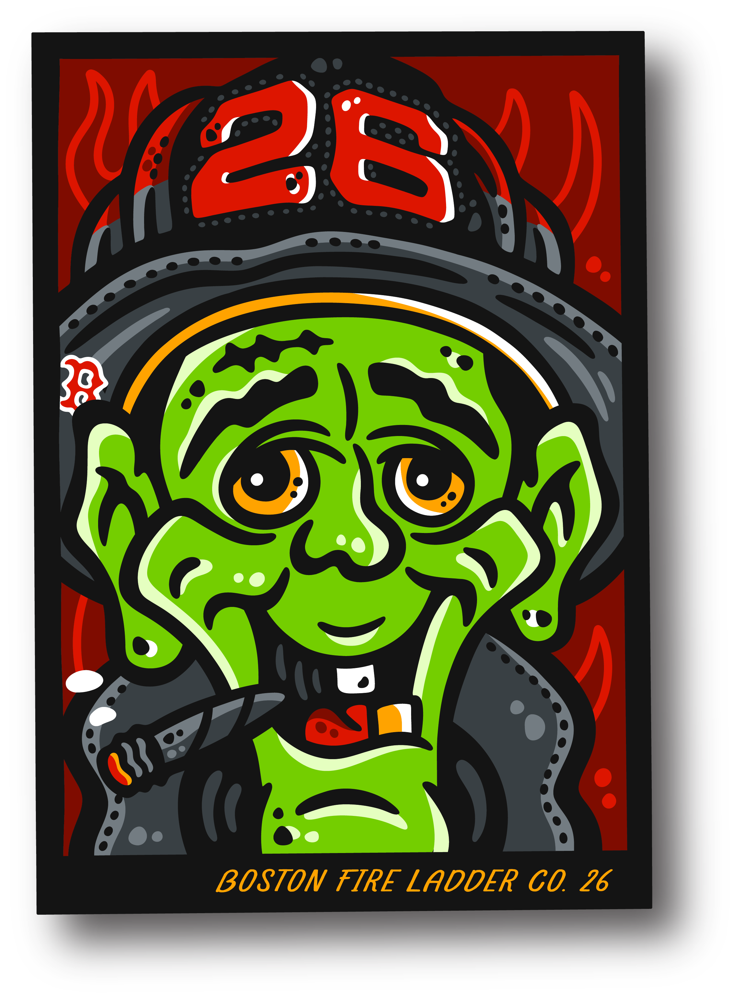 Boston Fire L26 Decal