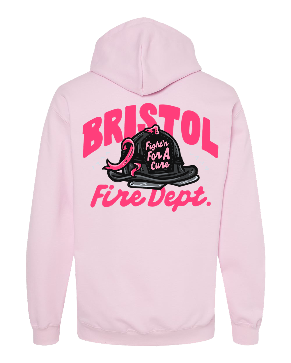 Bristol Fire '25 Pink Hoodie