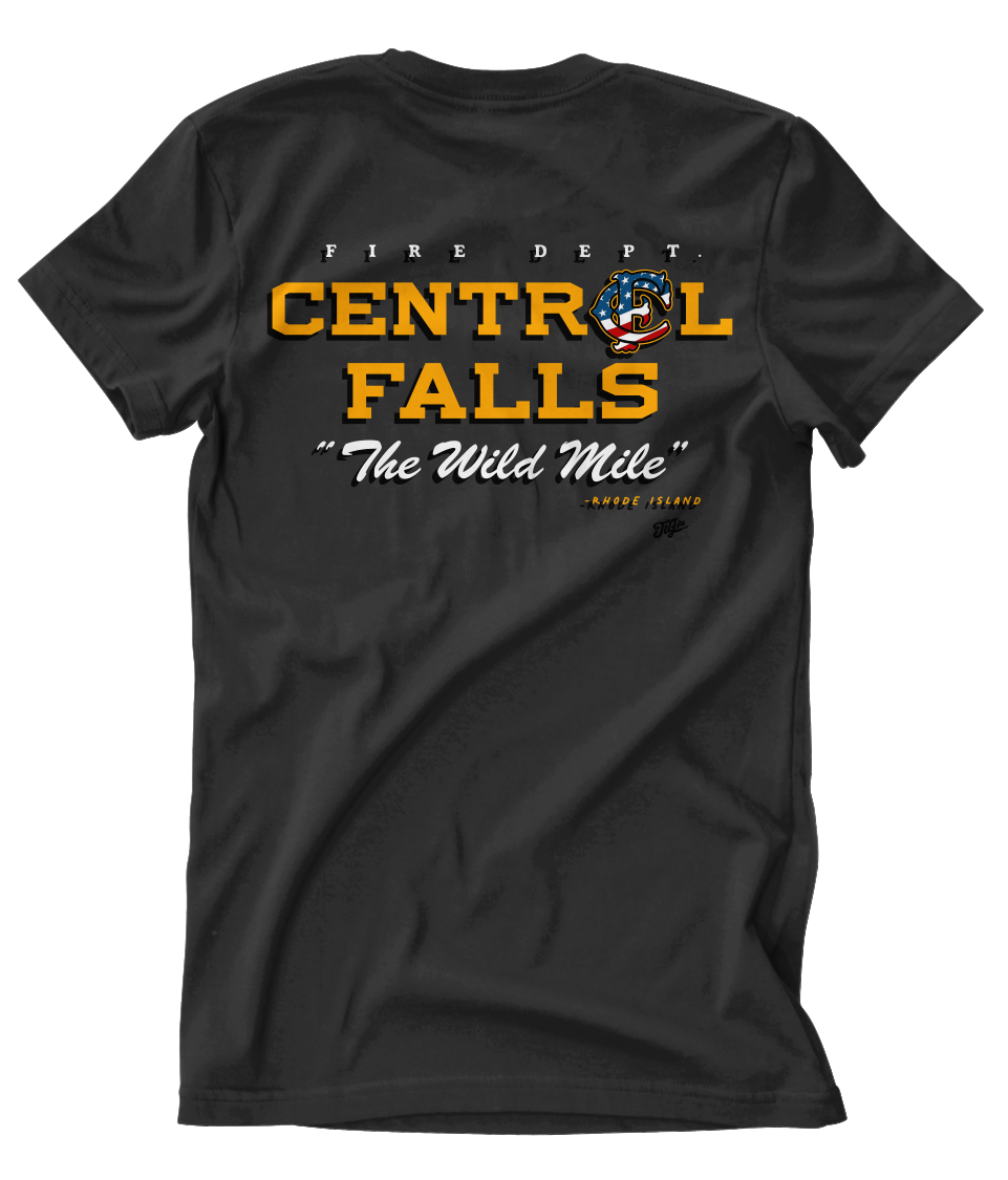 Central Falls &quot; The Wild Mile &quot; Club Tee