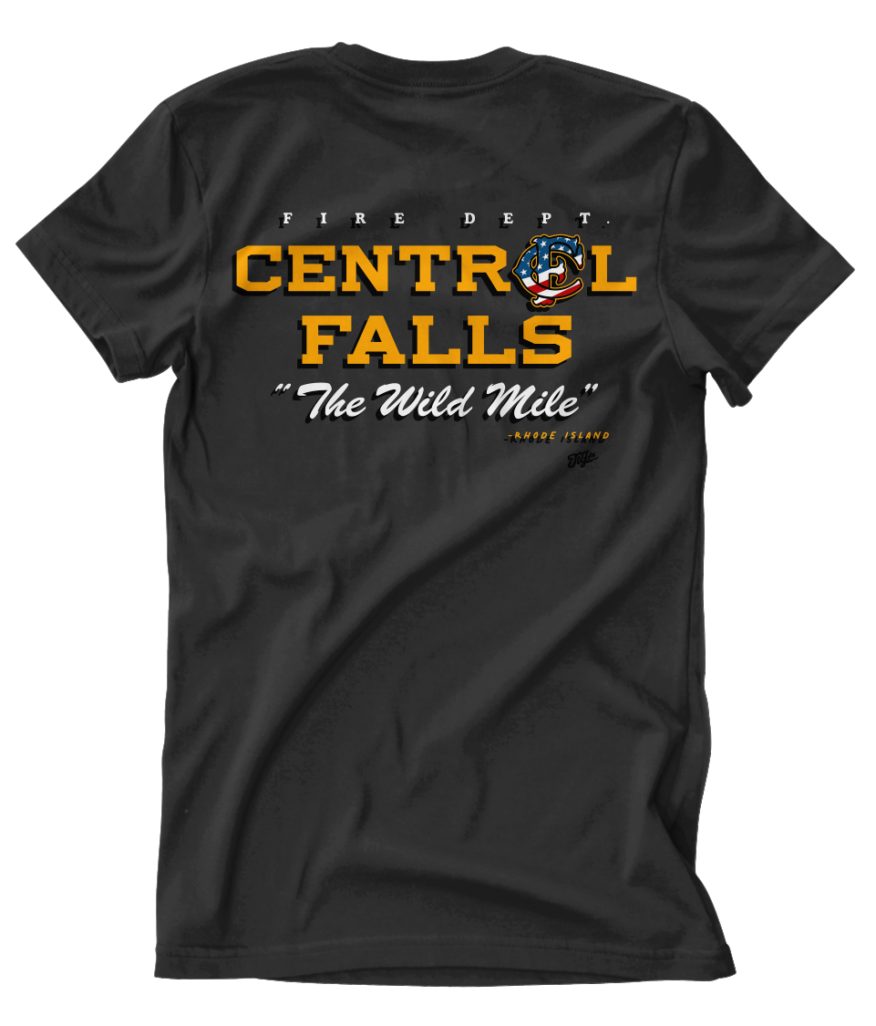 Central Falls " The Wild Mile " Club Tee