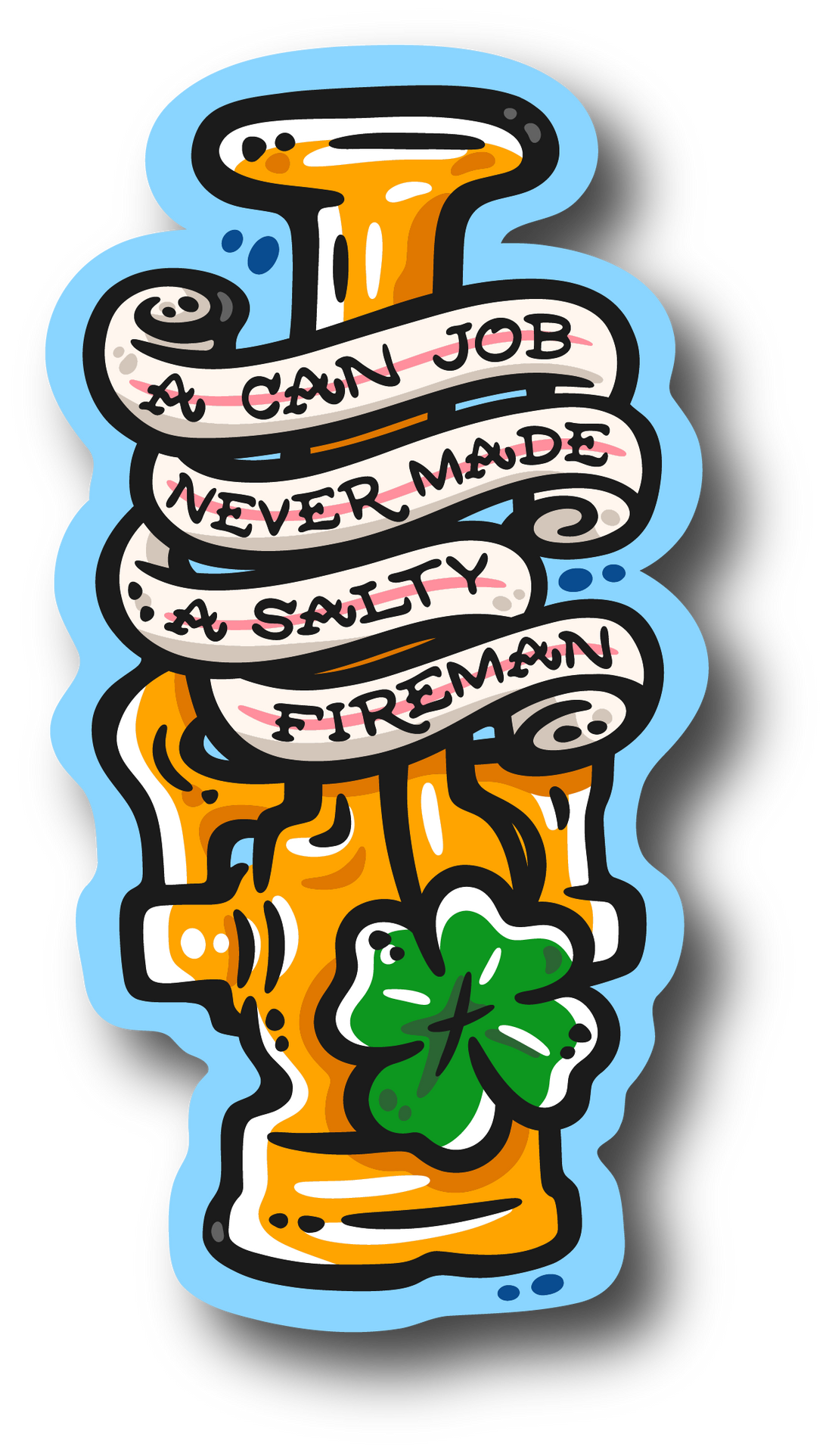 Canjob Fireman Decal (Feb. &