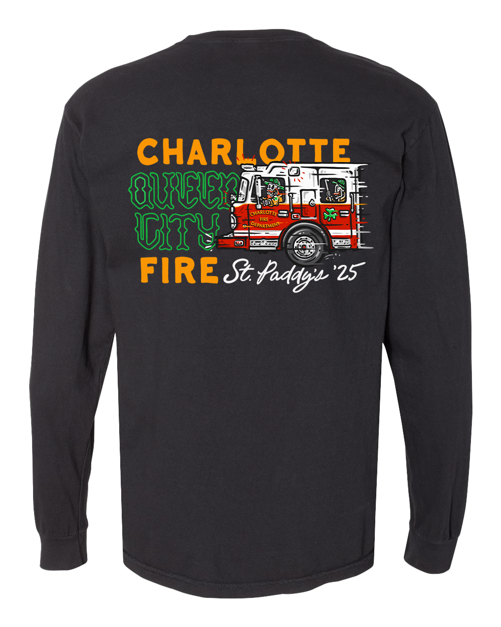 Charlotte Fire St. Paddy's '25 Long Sleeve