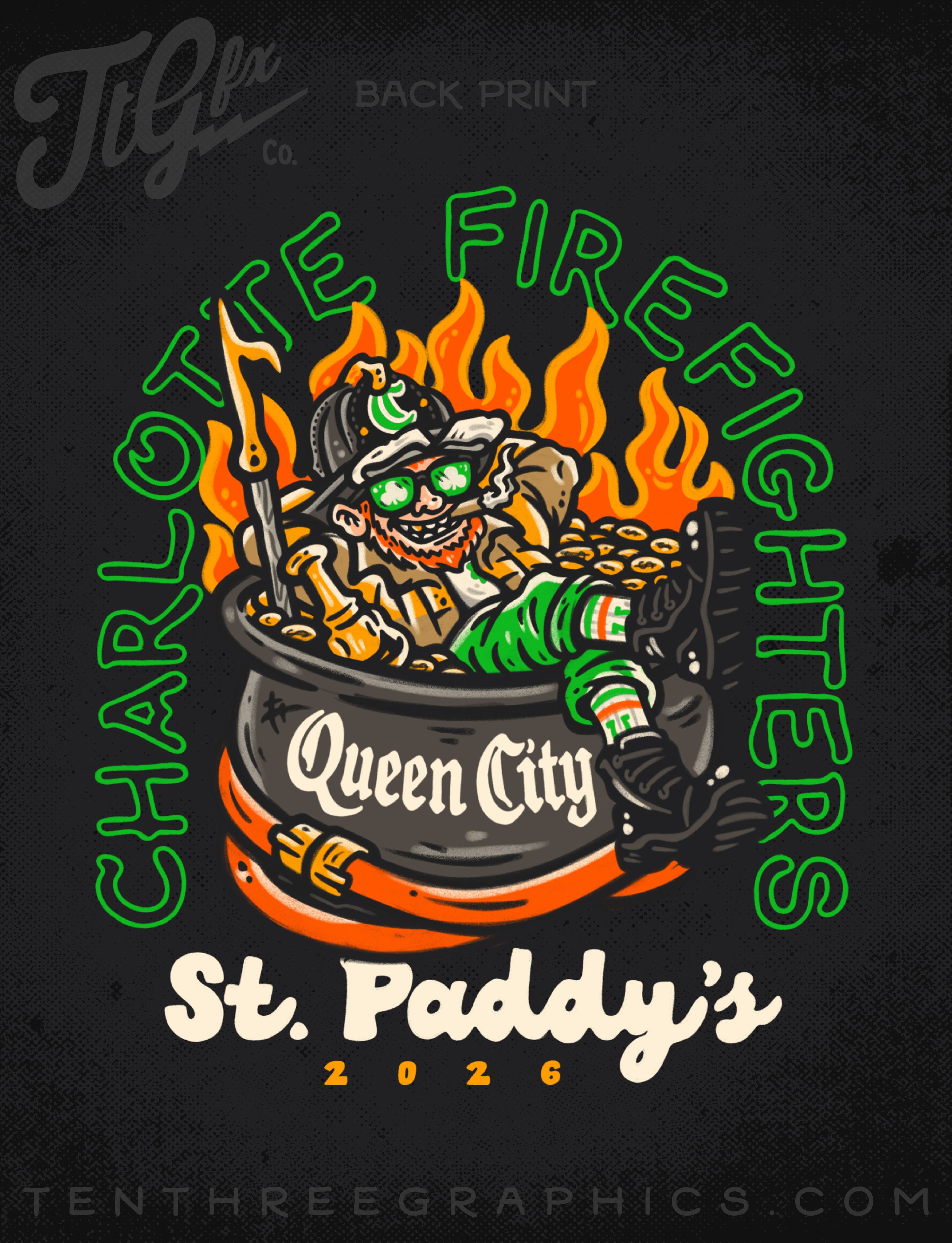Charlotte Fire Dept. SPD '26 Tee