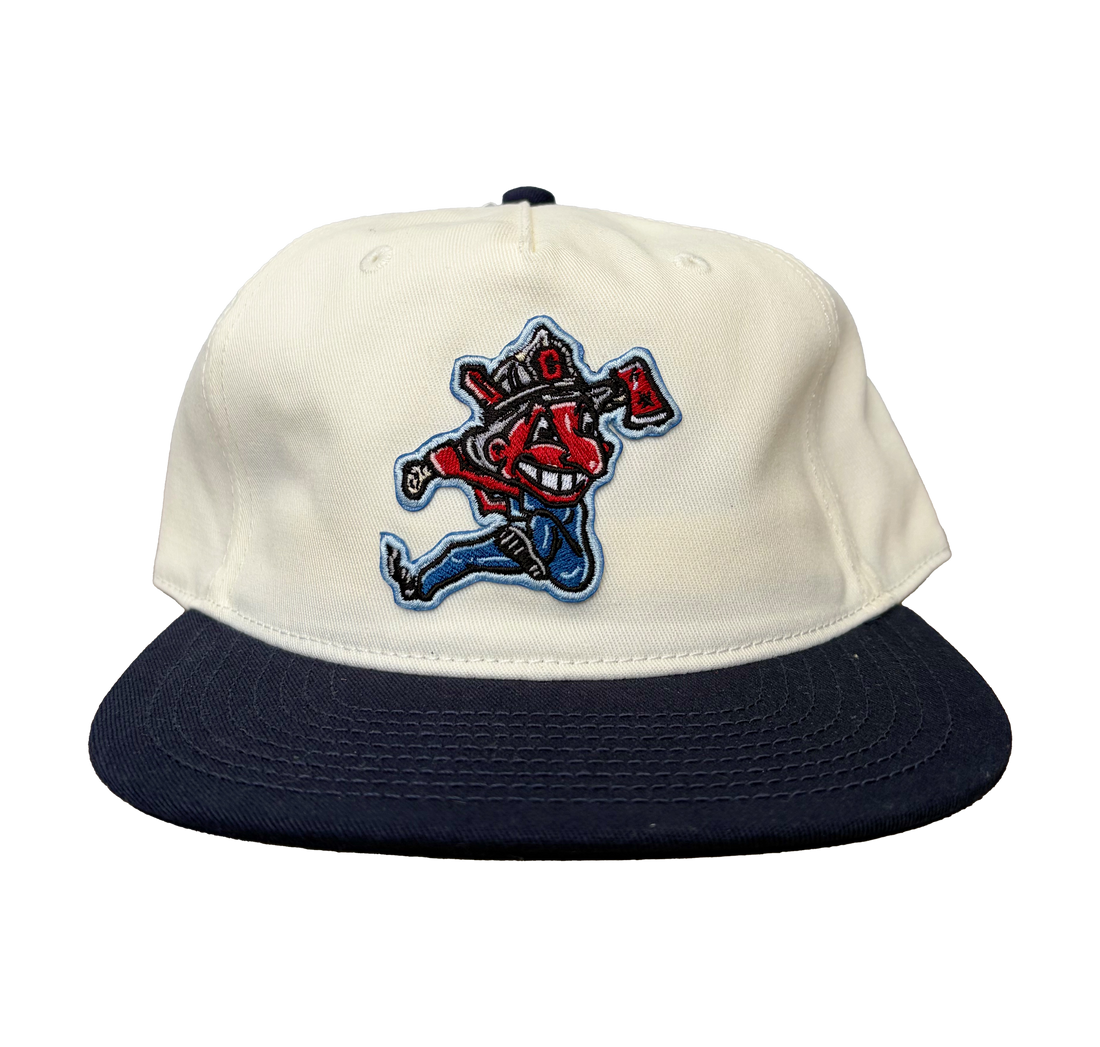 Chief Wahoo Mid-Profile Two Tone Snapback
