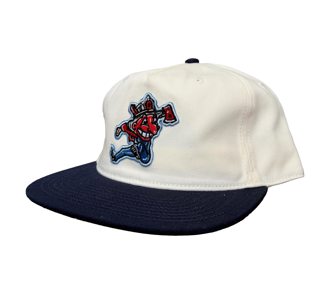 Chief Wahoo Mid-Profile Two Tone Snapback