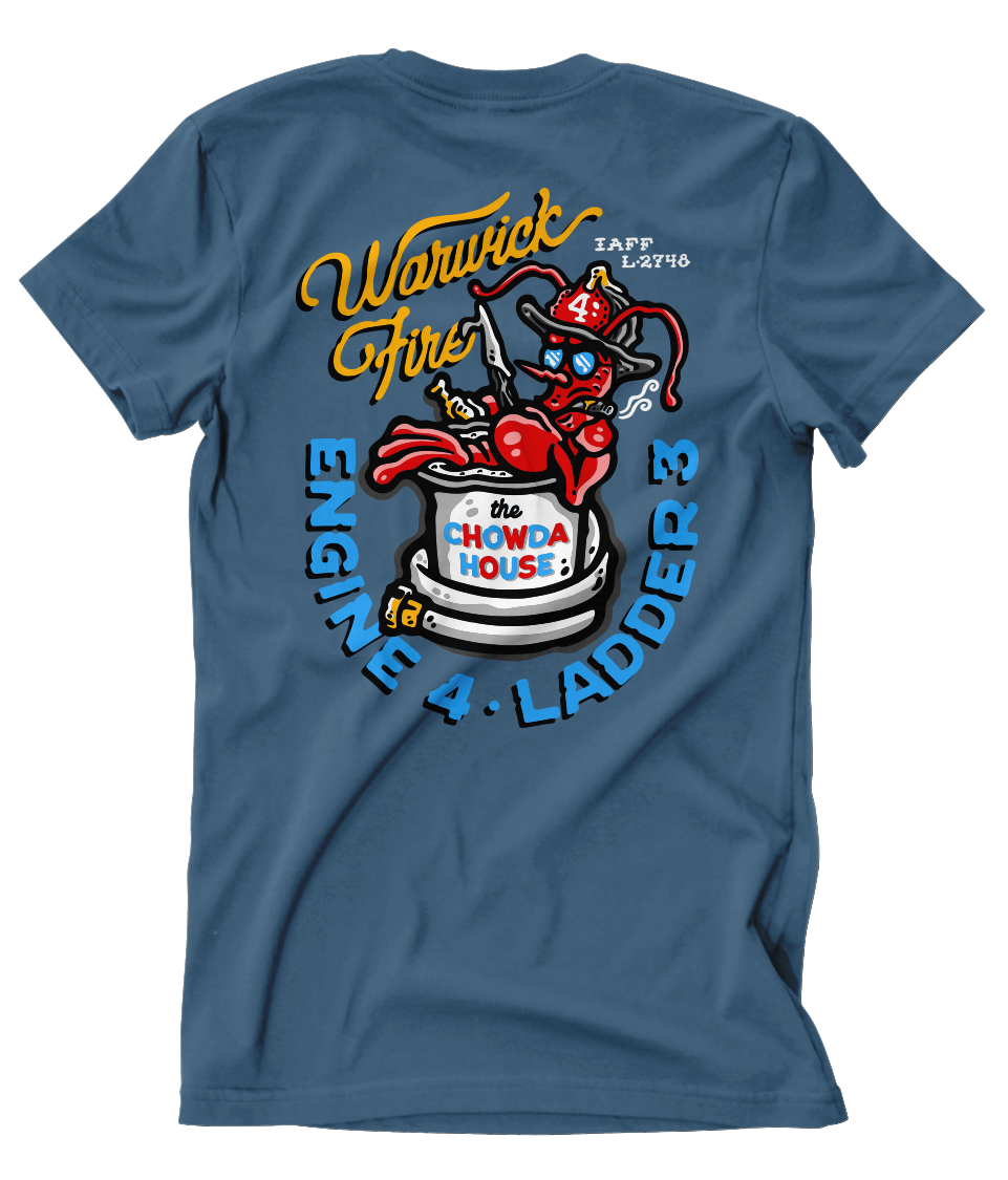 Warwick Fire "Chowda House" Club Tee