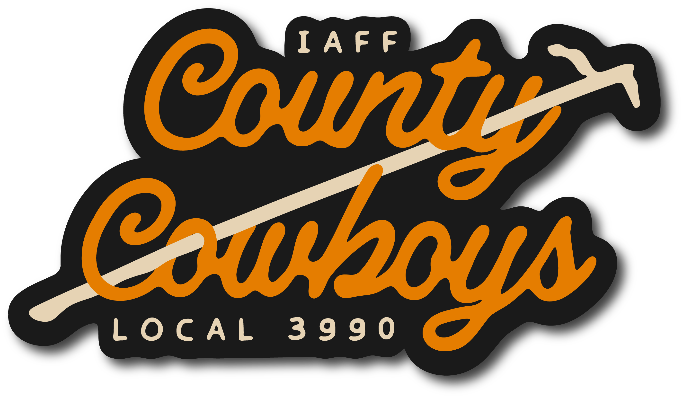 Local 3990 "County Cowboys" Decal