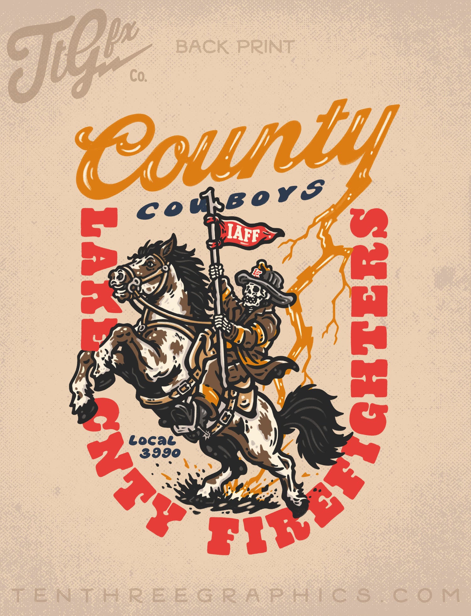 LCFF L3990 County Cowboys Tan Long Sleeve