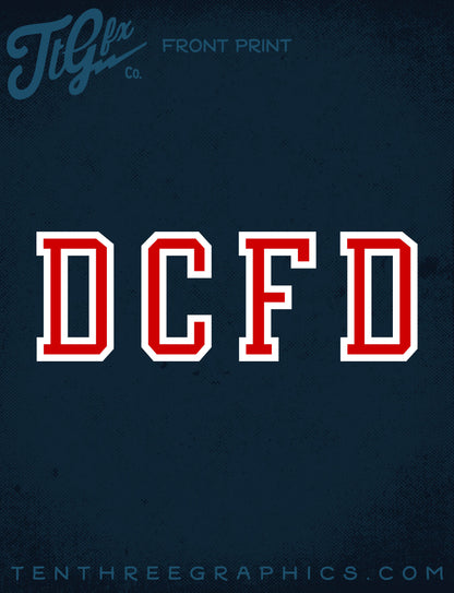DCFD Retro Tee