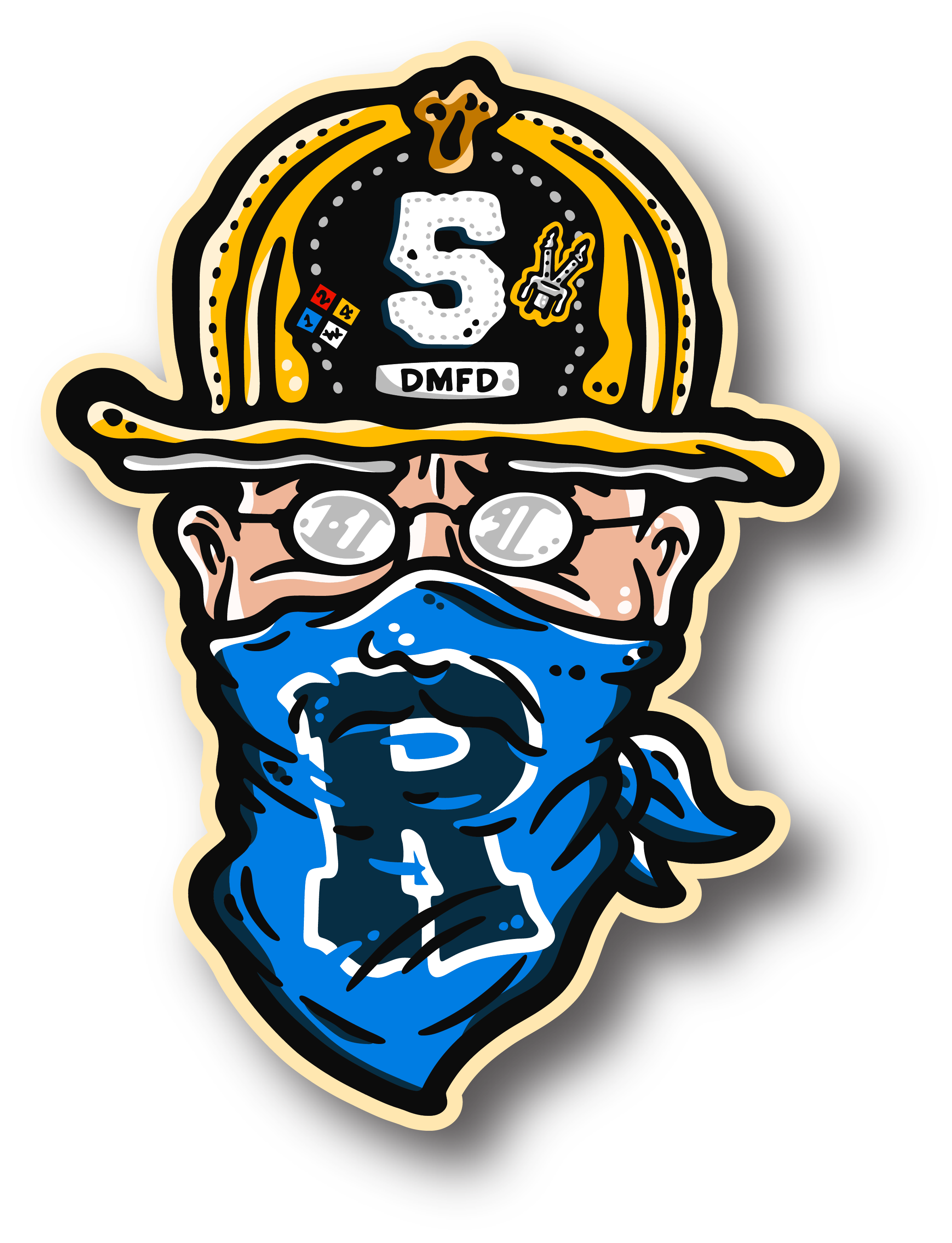 Des Moines Station 5 Decal