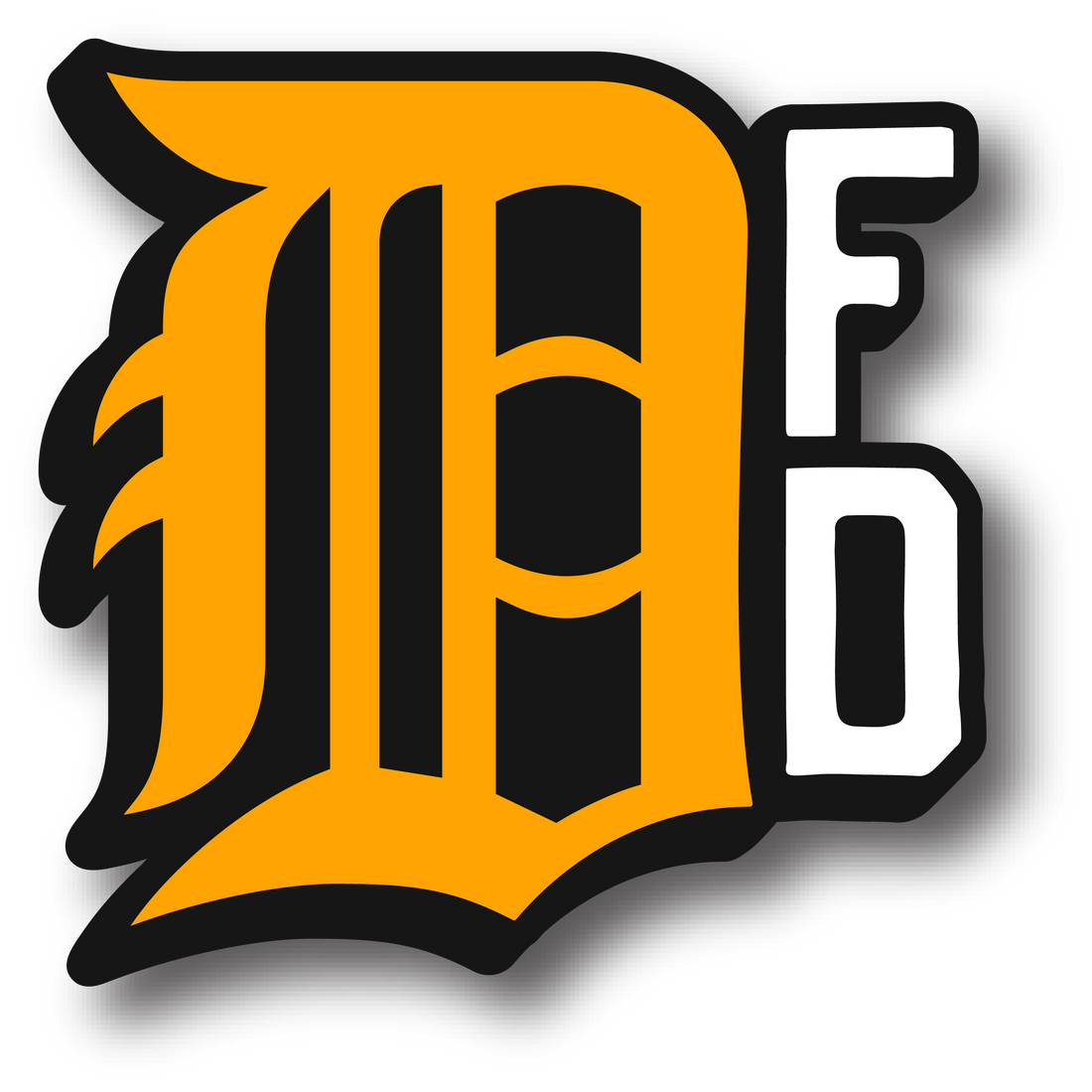 Detroit Fire Decal