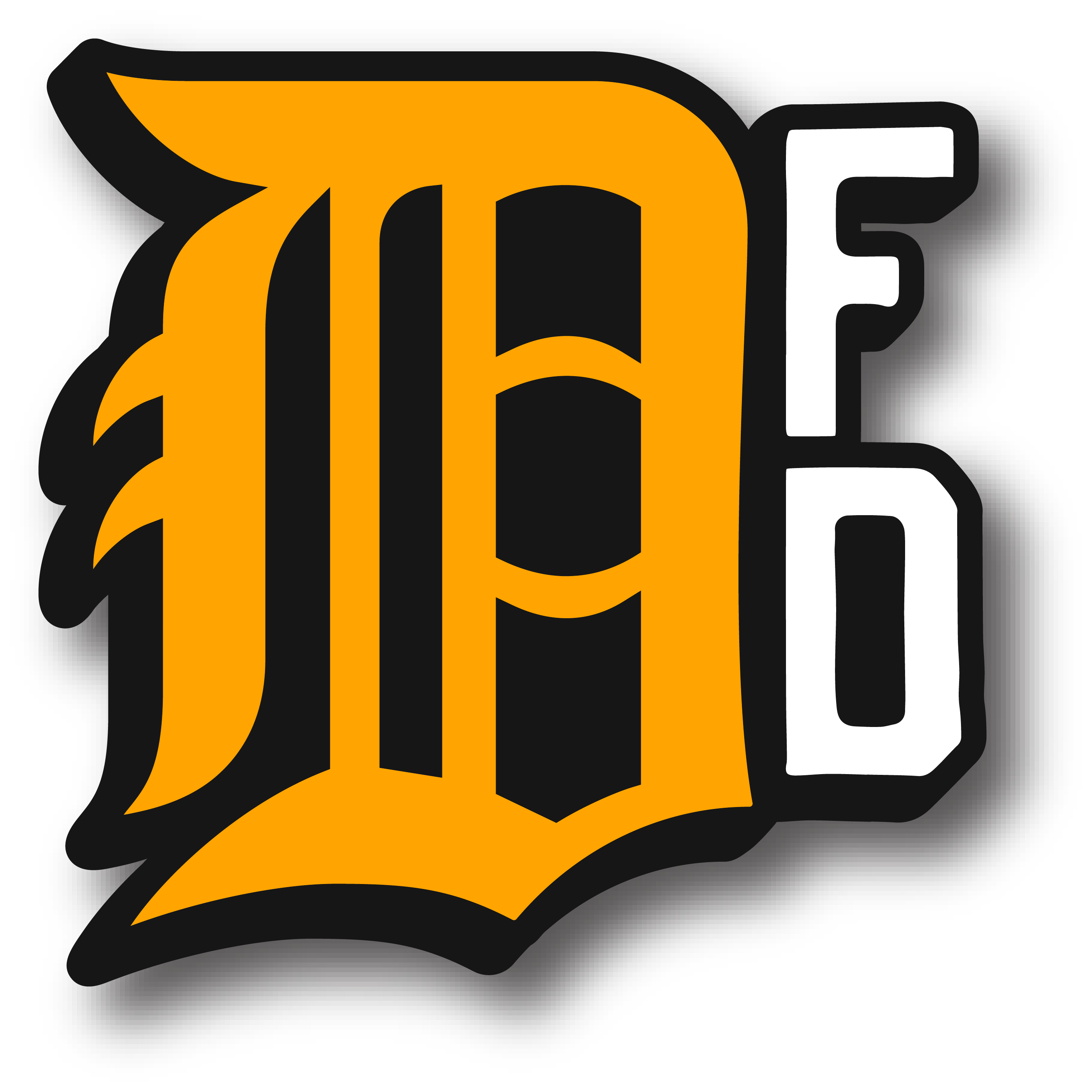 Detroit Fire Decal
