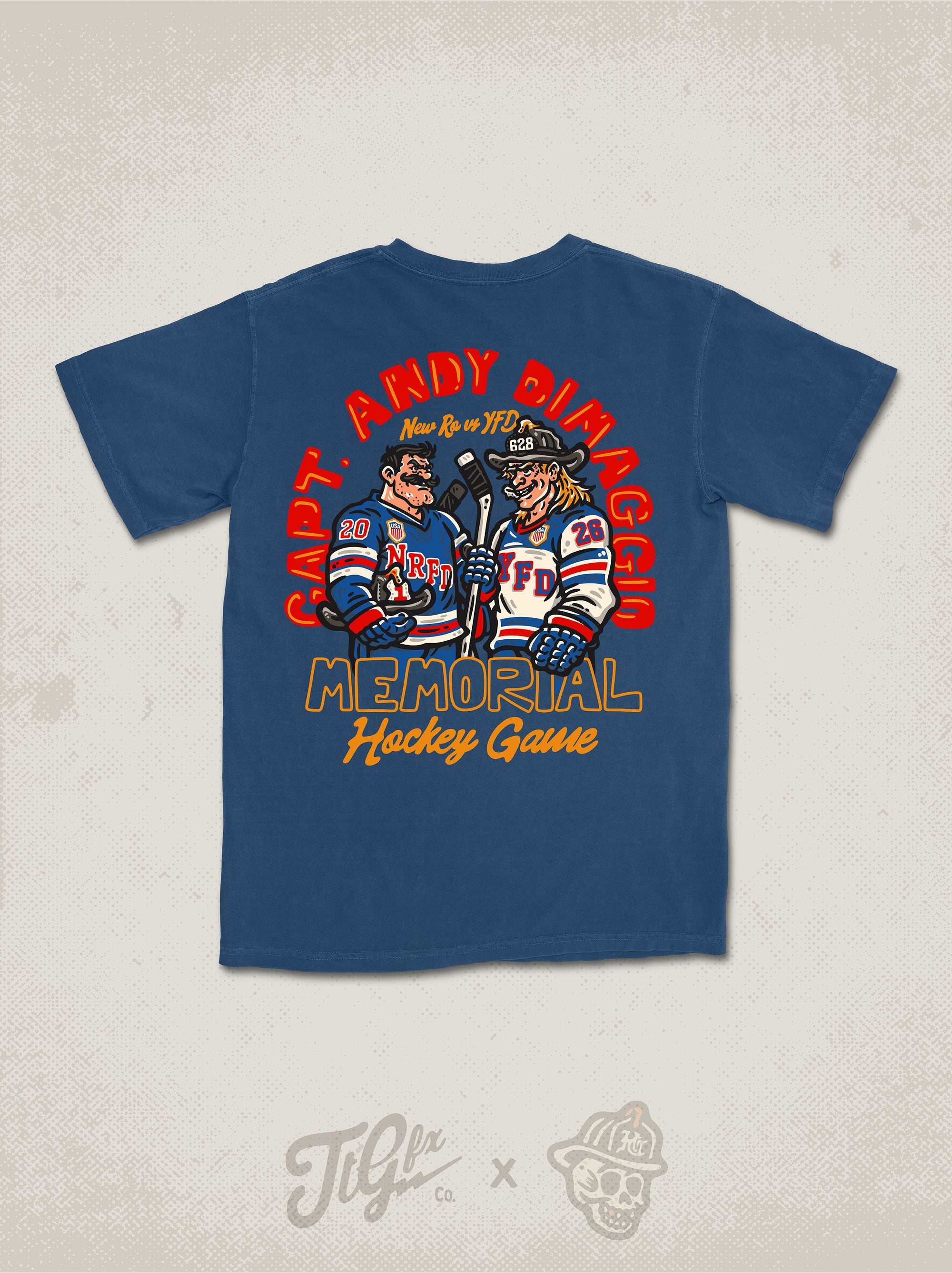 NRFD Capt. Andy DiMaggio '26 Memorial Hockey Game Tee