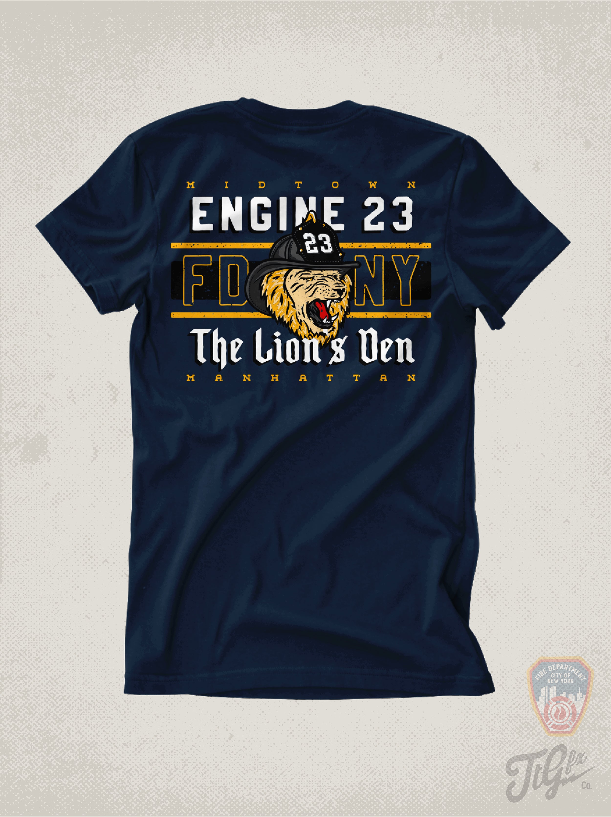 FDNY® E23 "Lion's Den" Tee