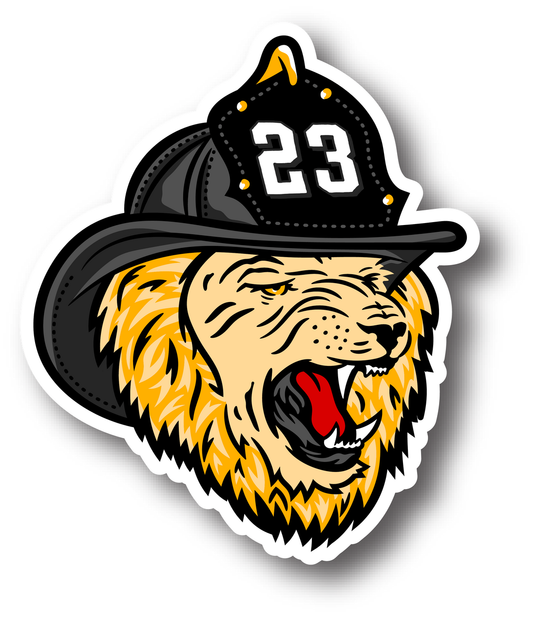 Lions Den Decal