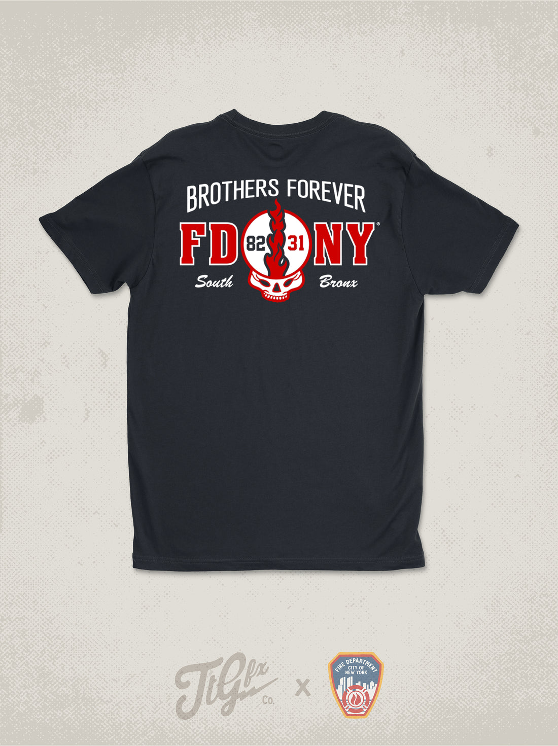 FDNY® E82 L31 "Brothers Forever" Tee