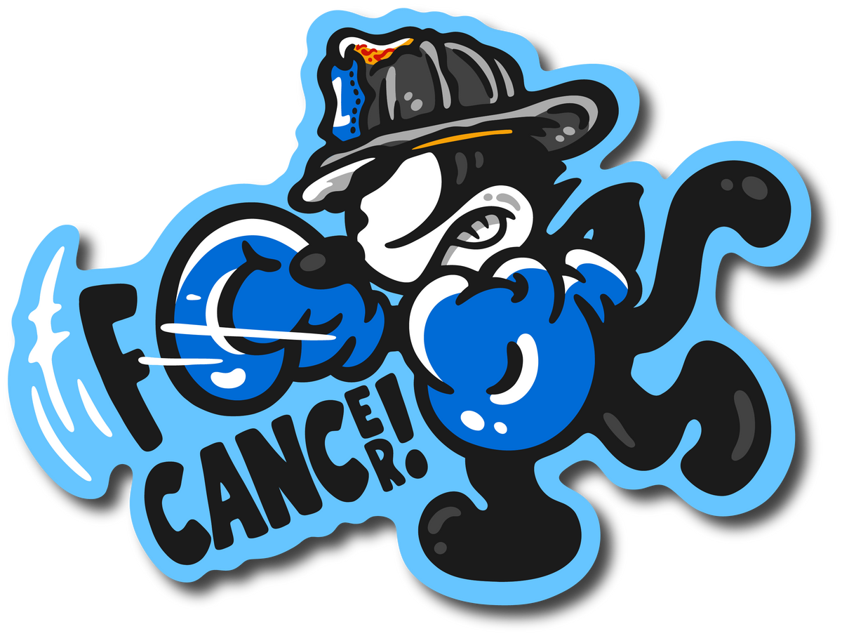 F Cancer Mens Decal – TenThreeGraphics.com