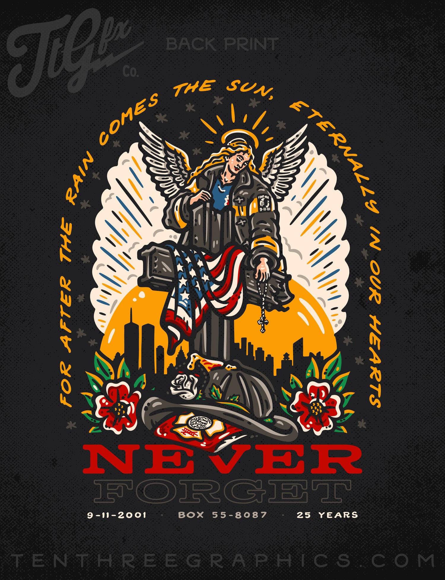 9.11 25th Anniversary Memorial Tee