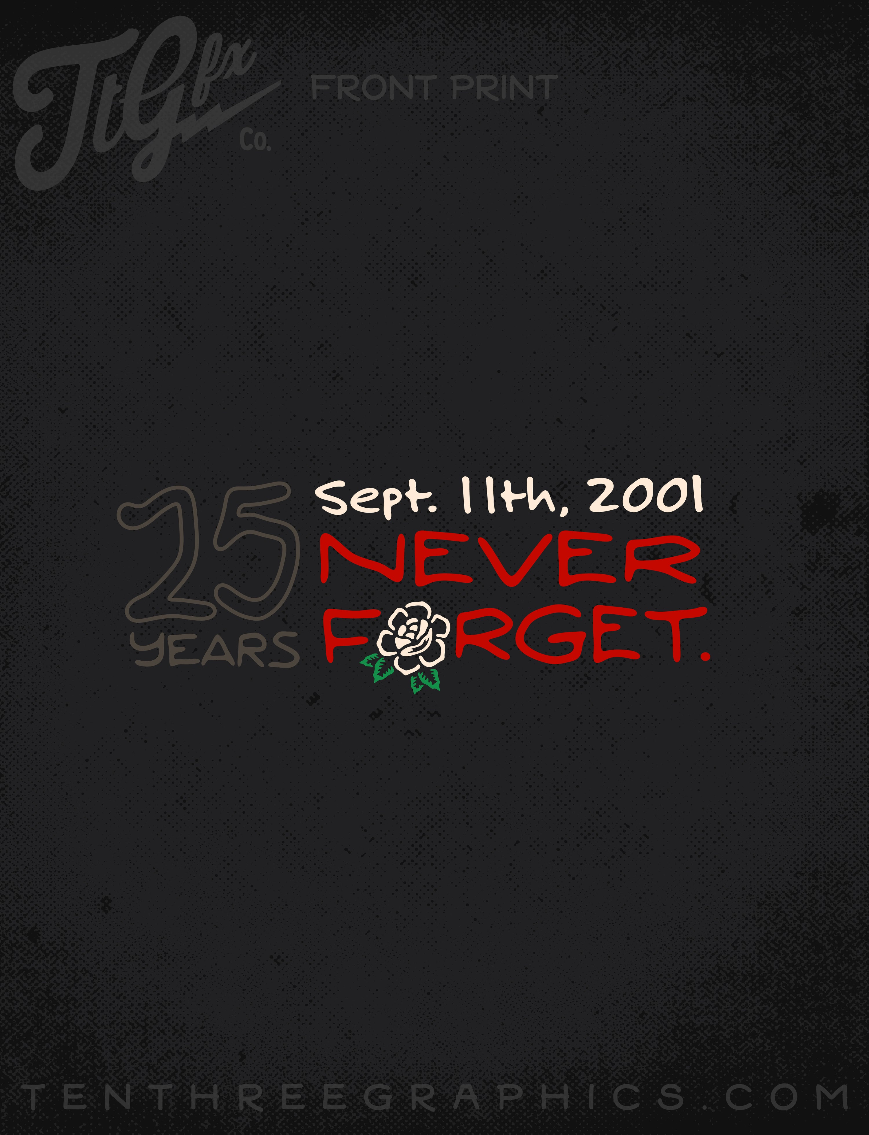 9.11 25th Anniversary Memorial Tee