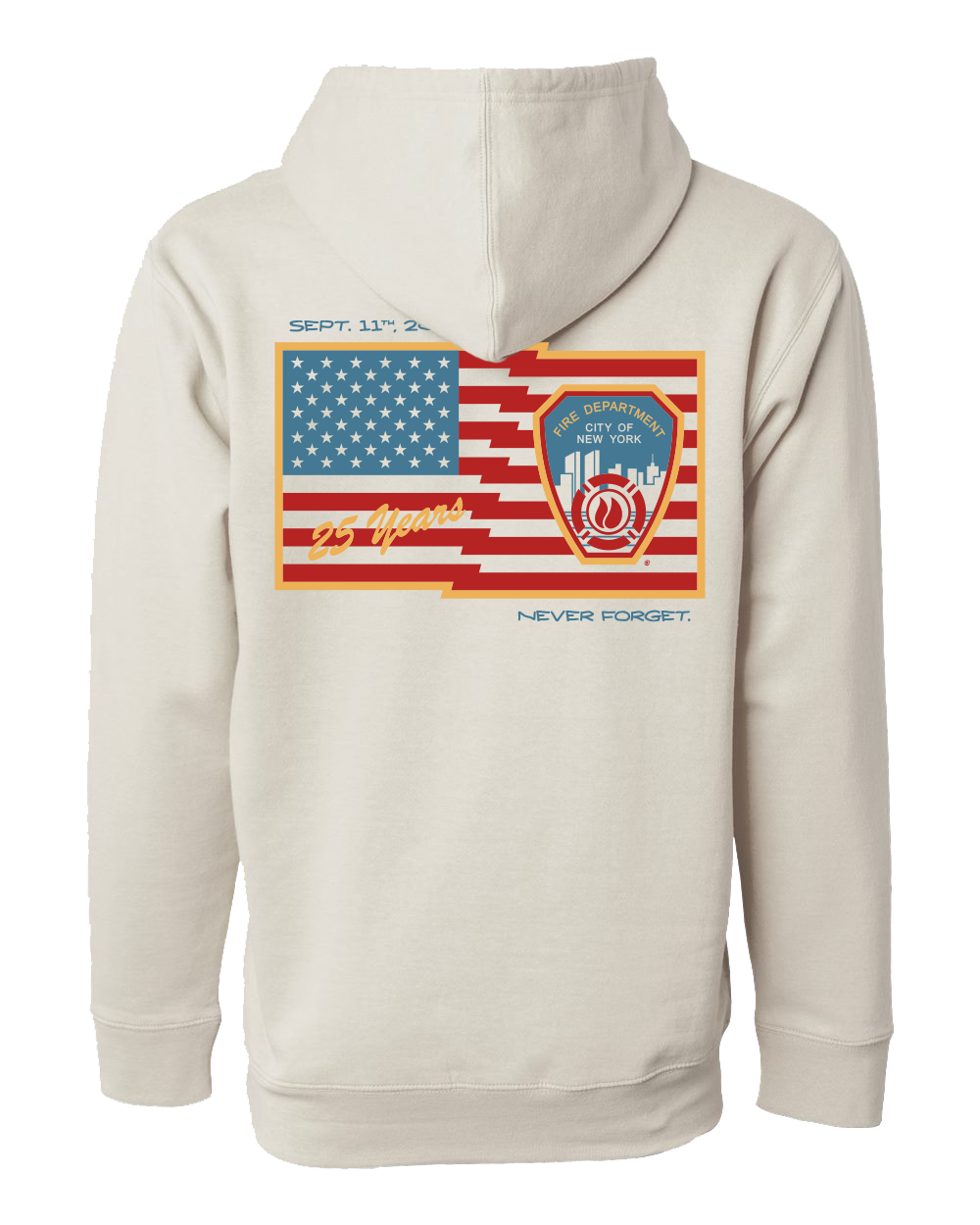 FDNY 9.11 25th Anniversary Hoodie
