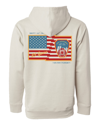 FDNY 9.11 25th Anniversary Hoodie