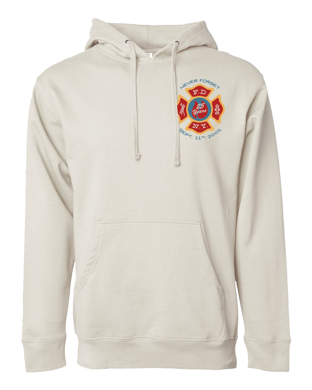 FDNY 9.11 25th Anniversary Hoodie