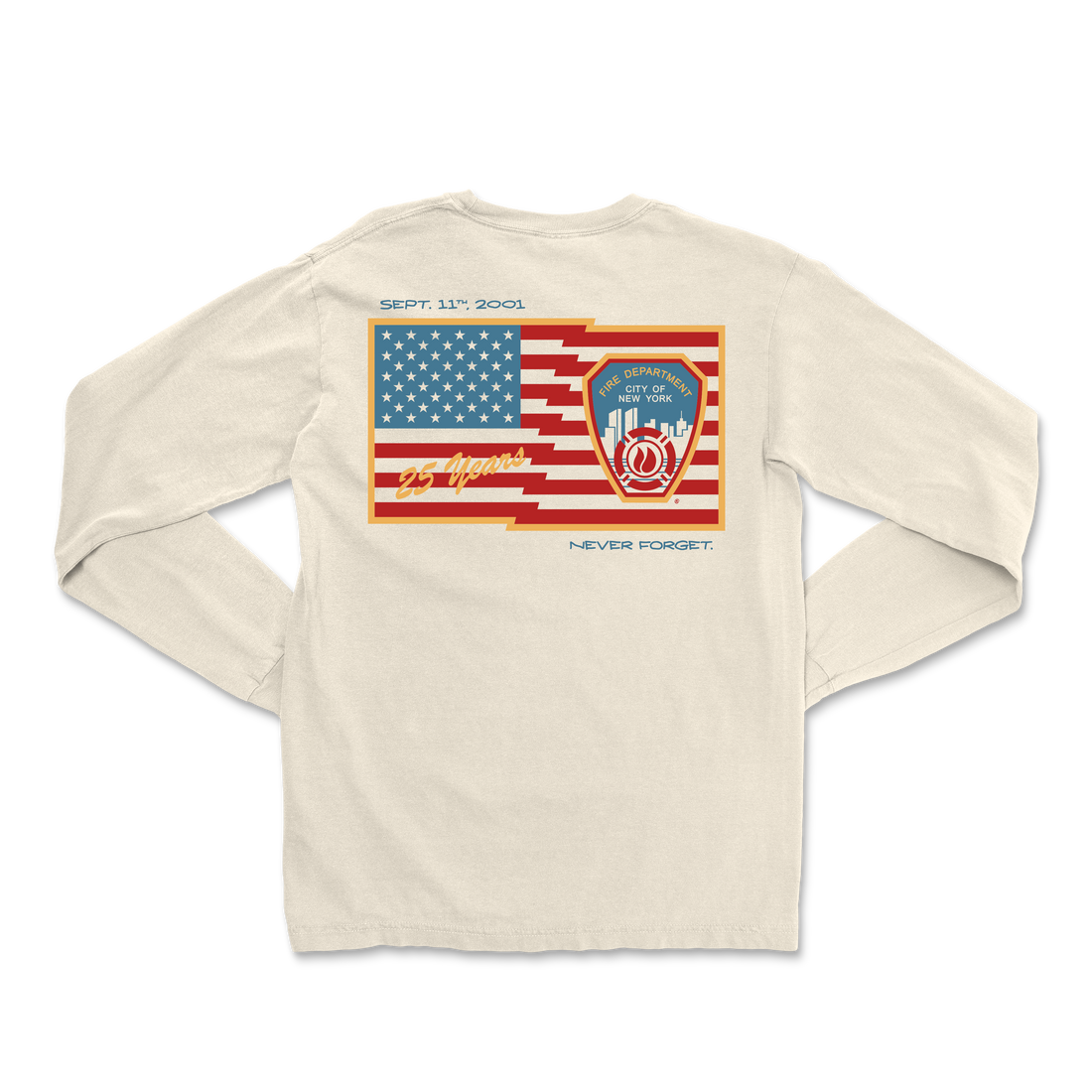 FDNY 9.11 25th Anniversary Long Sleeve
