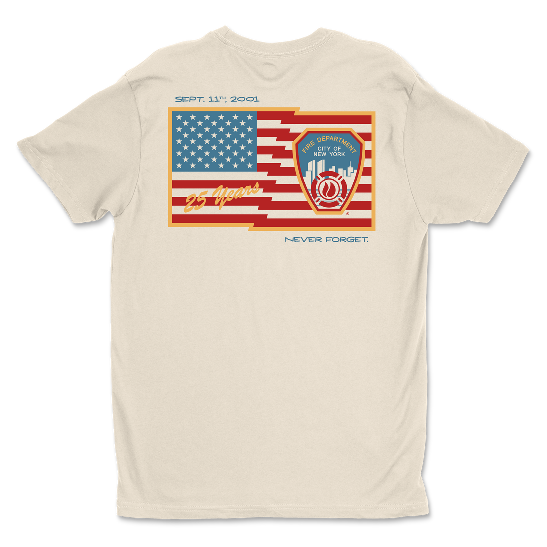 FDNY 9.11 25th Anniversary Tee