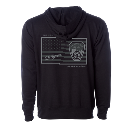 FDNY 9.11 25th Anniversary Subdued Hoodie