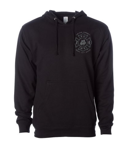 FDNY 9.11 25th Anniversary Subdued Hoodie