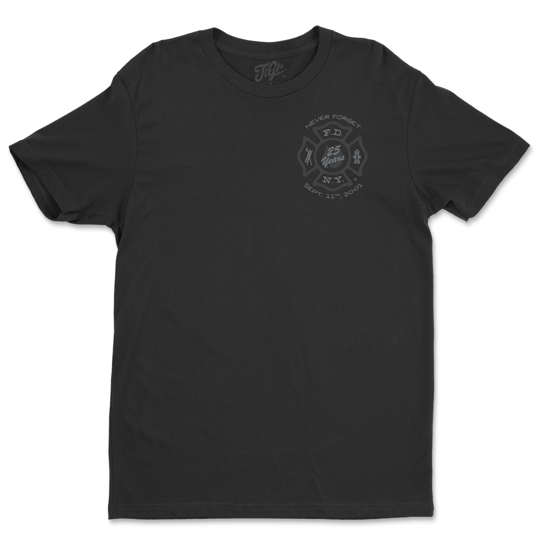 FDNY 9.11 25th Anniversary Subdued Tee