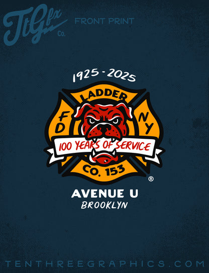 FDNY® TL153 100th Anniv. Tee