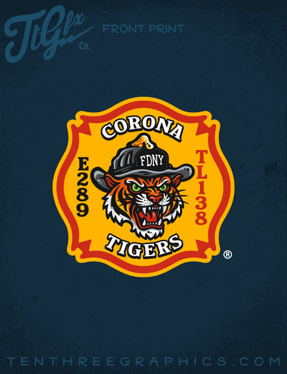 FDNY® E289 TL138 "Corona Tigers" Hoodie