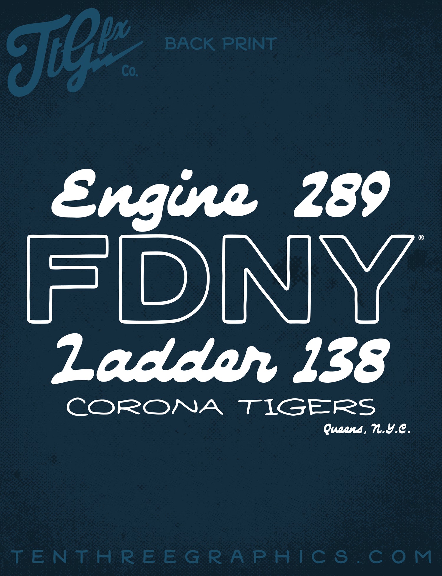 FDNY Engine 289 Truck 138 House Tee