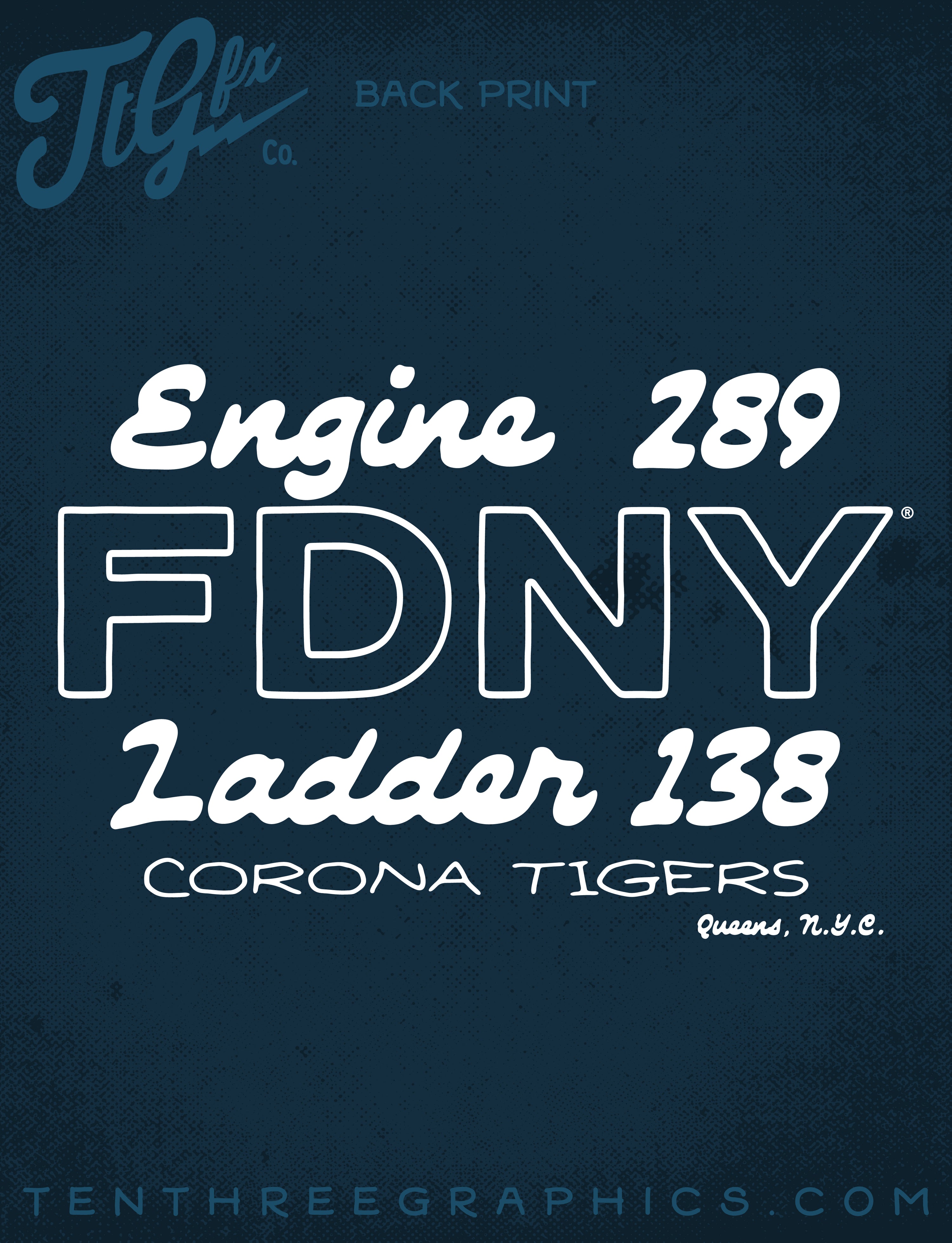 FDNY Engine 289 Truck 138 House Tee
