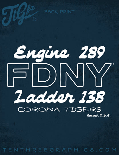 FDNY Engine 289 Truck 138 House Tee