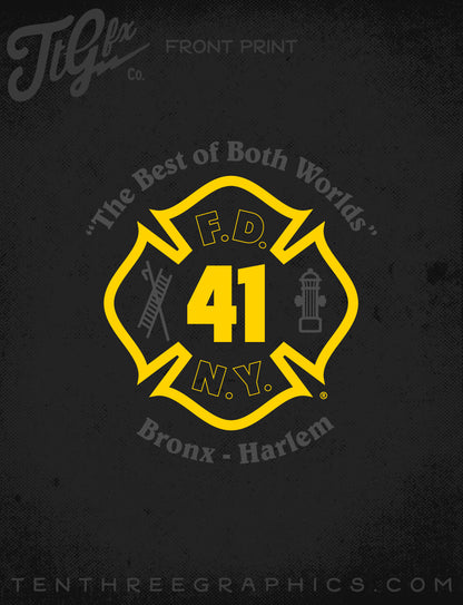 FDNY® Squad Co. 41 Skyline Tee