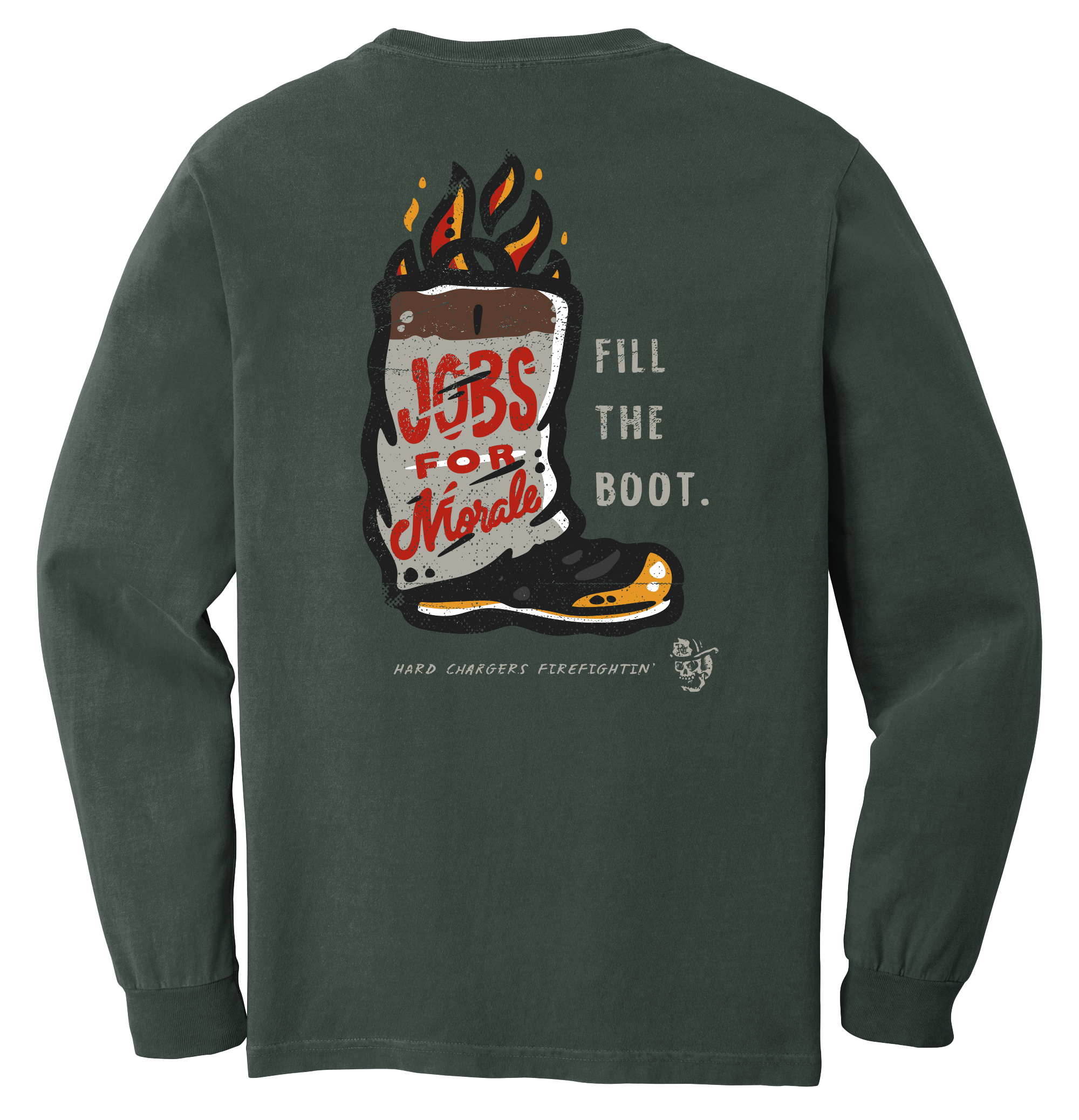 Hard Chargers Fill The Boot Long Sleeve