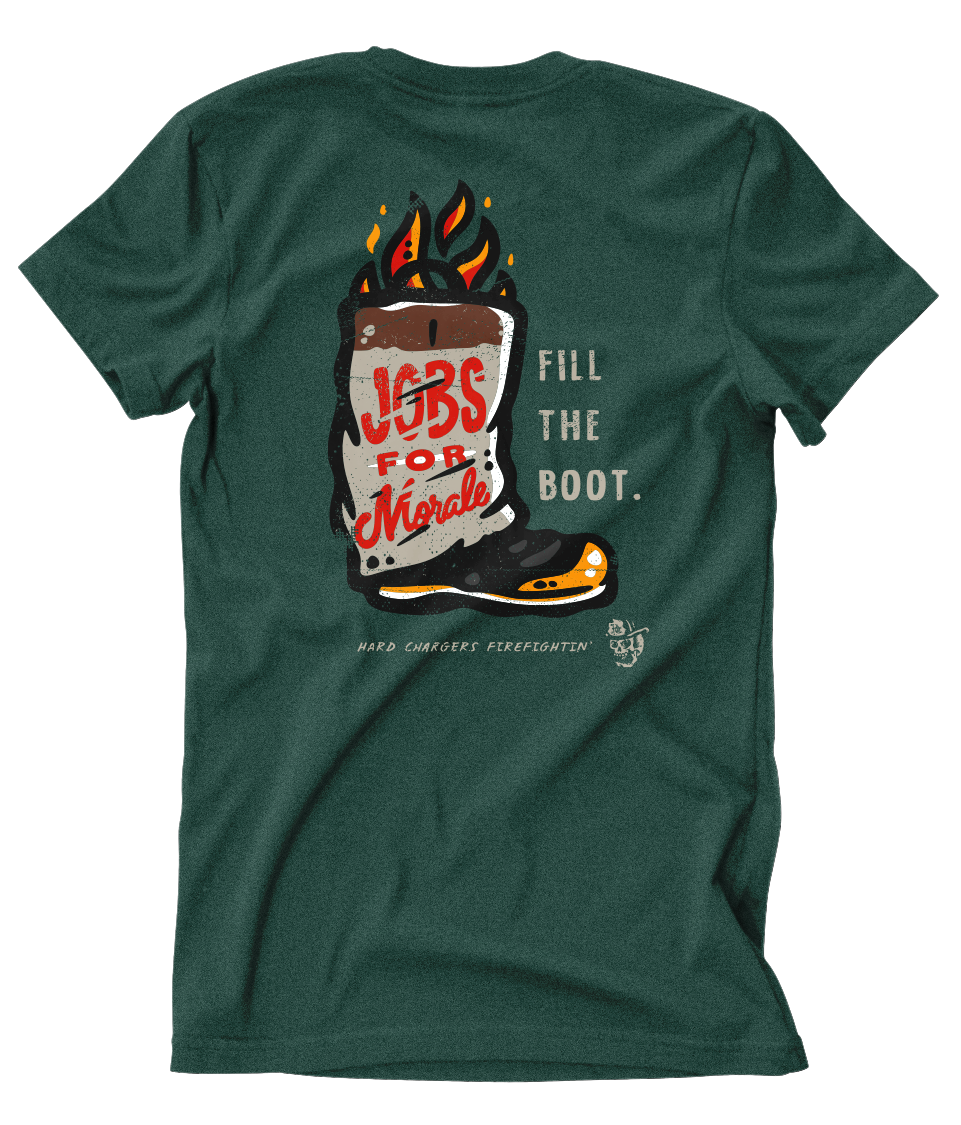 Hard Chargers Fill The Boot Tee