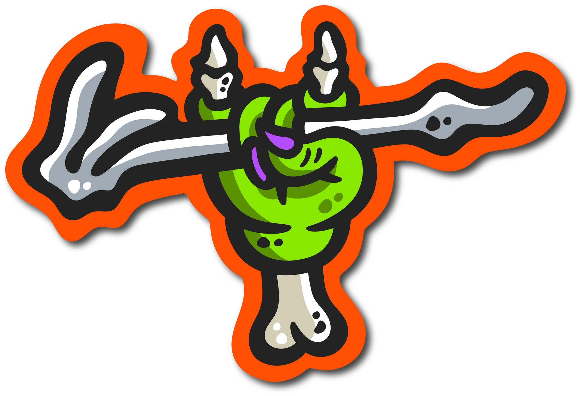 Frankenhand Decal (Oct. '24)