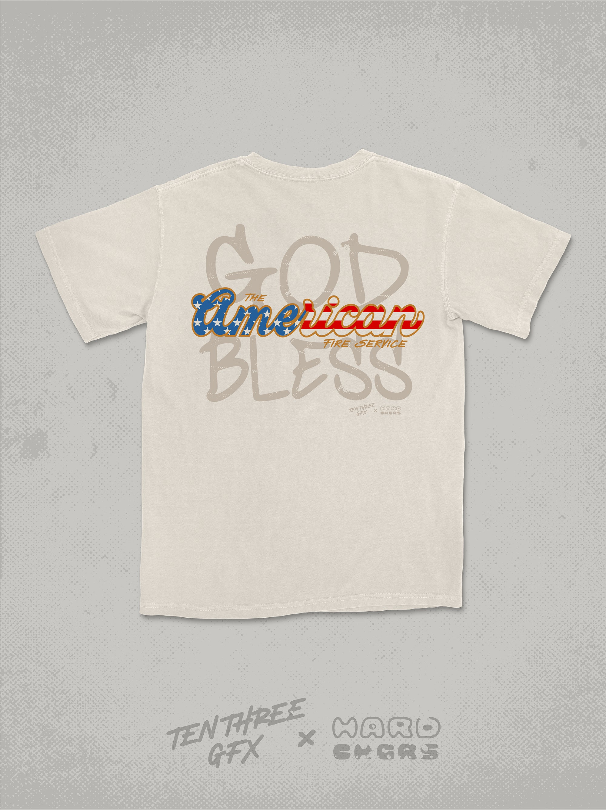 God Bless The American Fire Service Tee