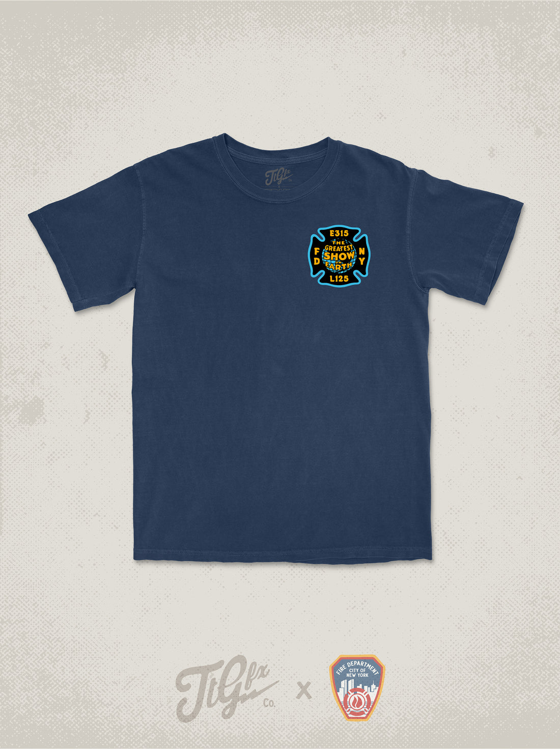 FDNY® E315 L125 " Greatest Show On Earth Tee "