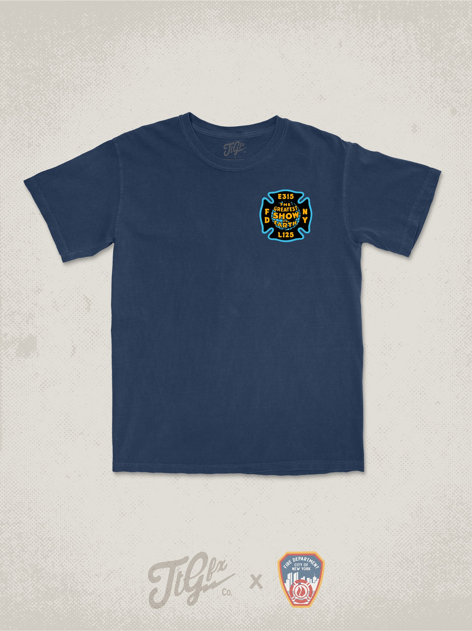 FDNY® E315 L125 " Greatest Show On Earth Tee "