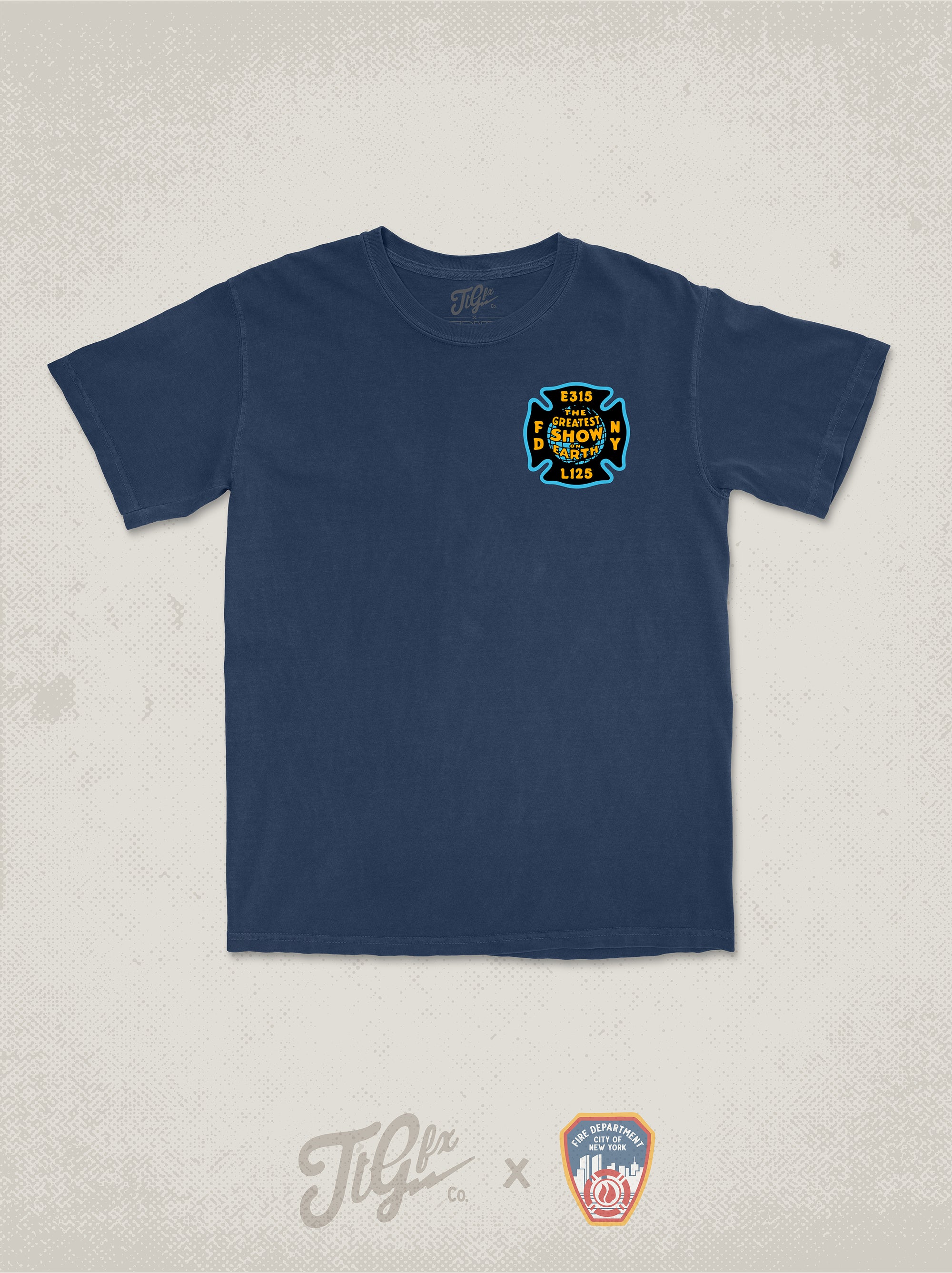 FDNY® E315 L125 " Greatest Show On Earth Tee "