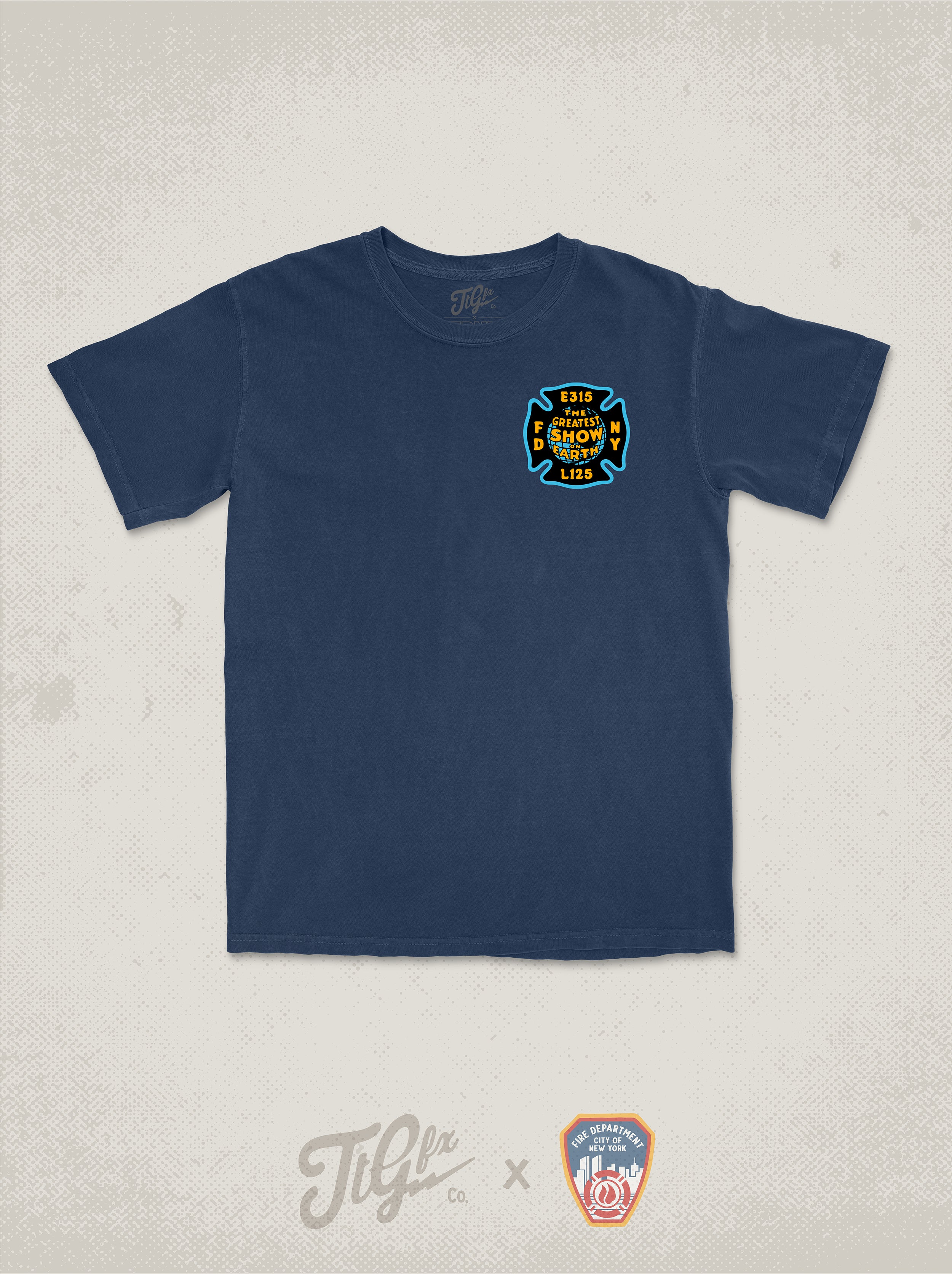 FDNY® E315 L125 " Greatest Show On Earth Tee "