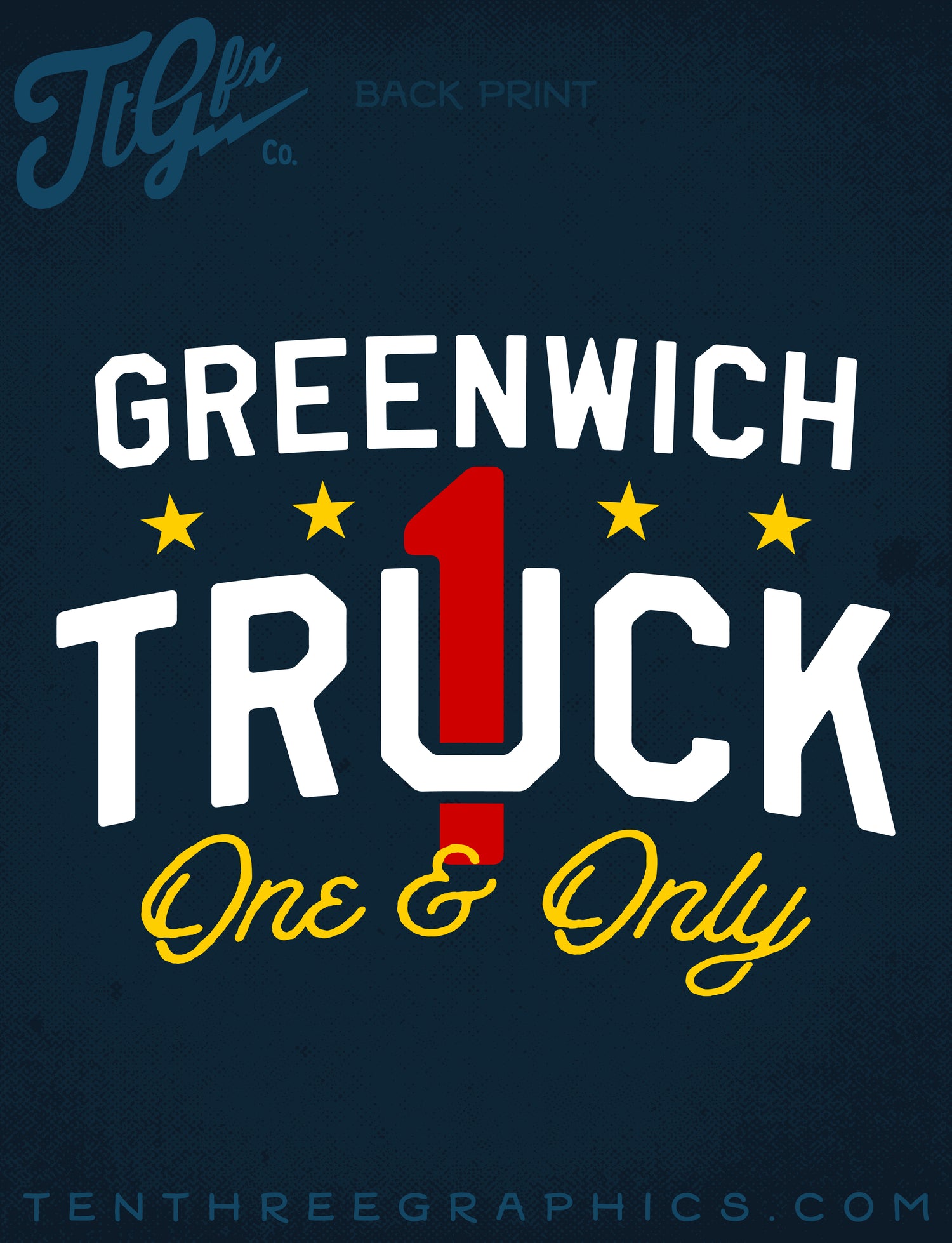 Greenwich Fire Truck 1 Club Tee