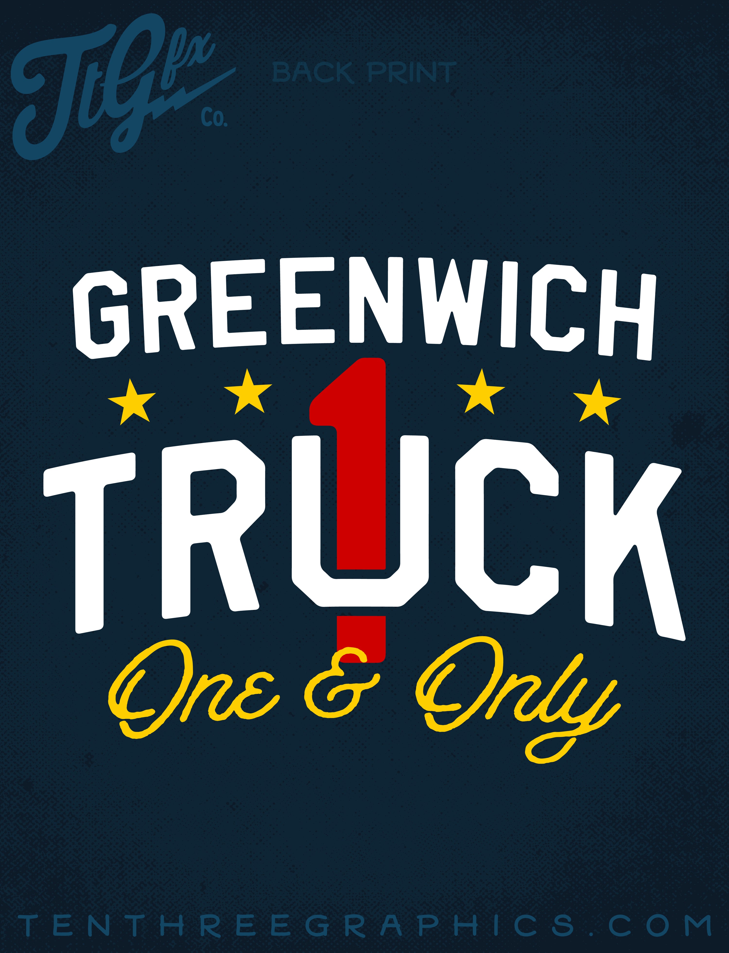 Greenwich Fire Truck 1 Club Tee